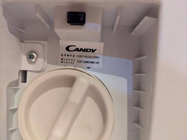 Обзор стиральной машины с вертикальной загрузкой Candy Smart CST G283DM/1-07